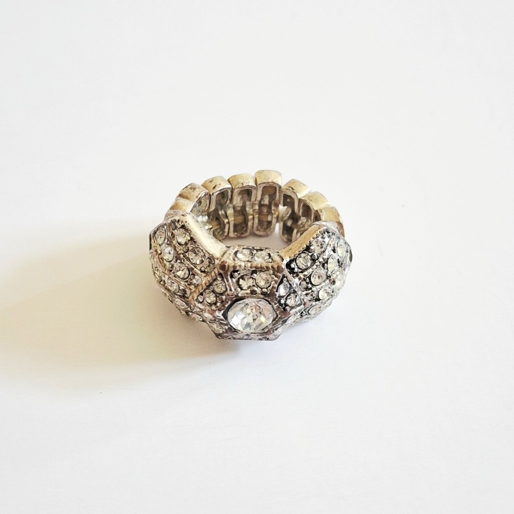 Antique‎ Vintage Art Deco Stretch Statement Jewelry Ring